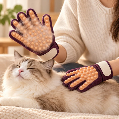 Grooming Glove Pair — function
